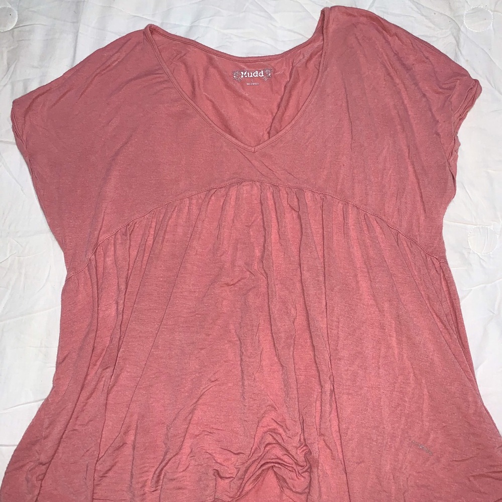Loose, pink top